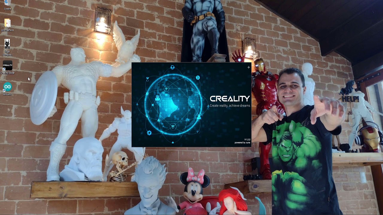 Como atualizar o firmware e o LCD da impressora 3d Ender 5 plus e similares