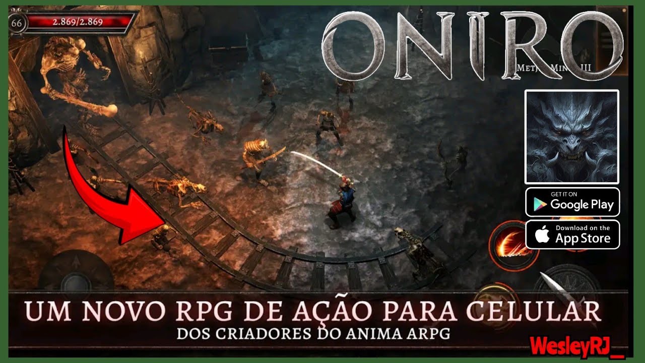 ONIRO | GAMEPLAY, NOVO ARPG, CLASSES, HABILIDADES, ITENS (Android/IOS) JOGO GRÁTIS