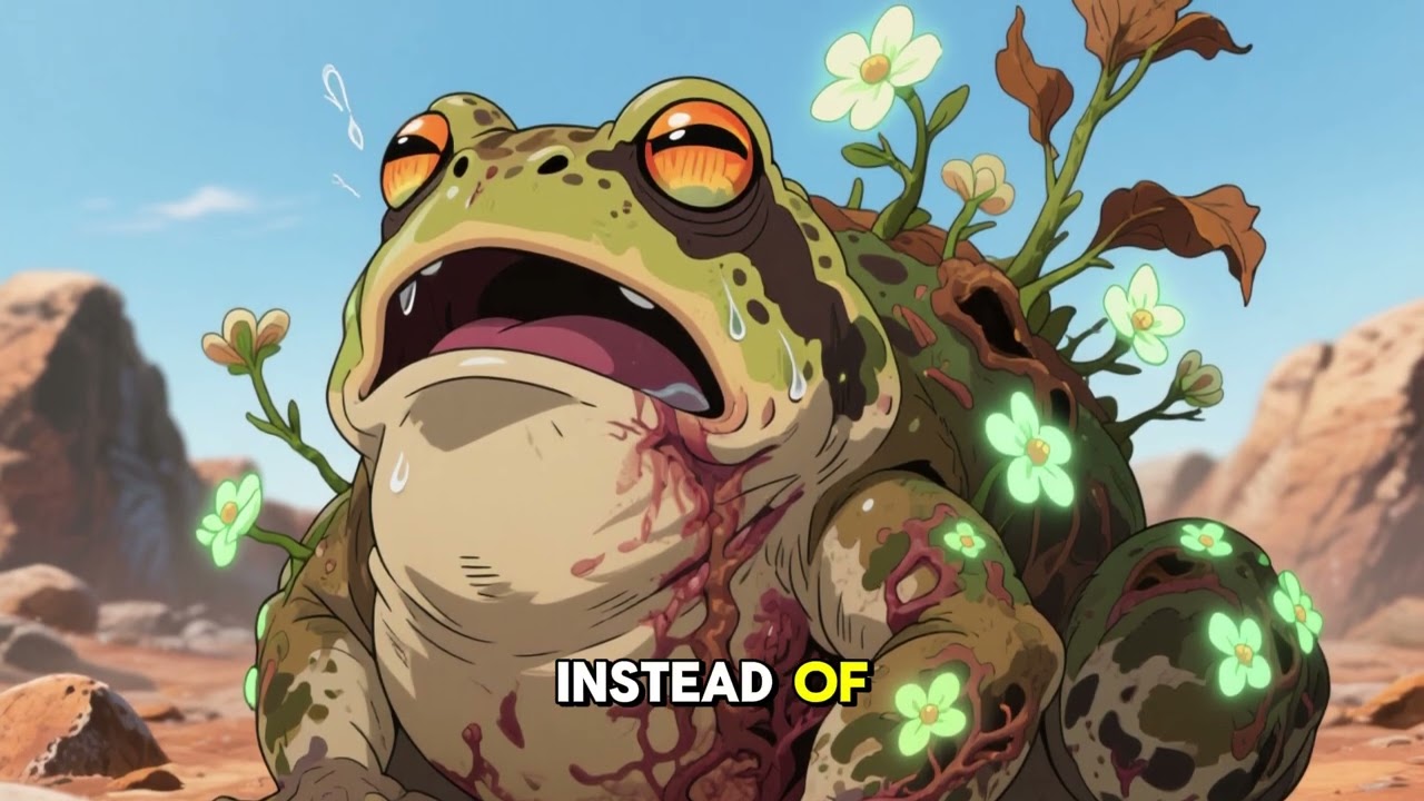🐸 Frog vs Bloom Toad – Nature Turned Toxic