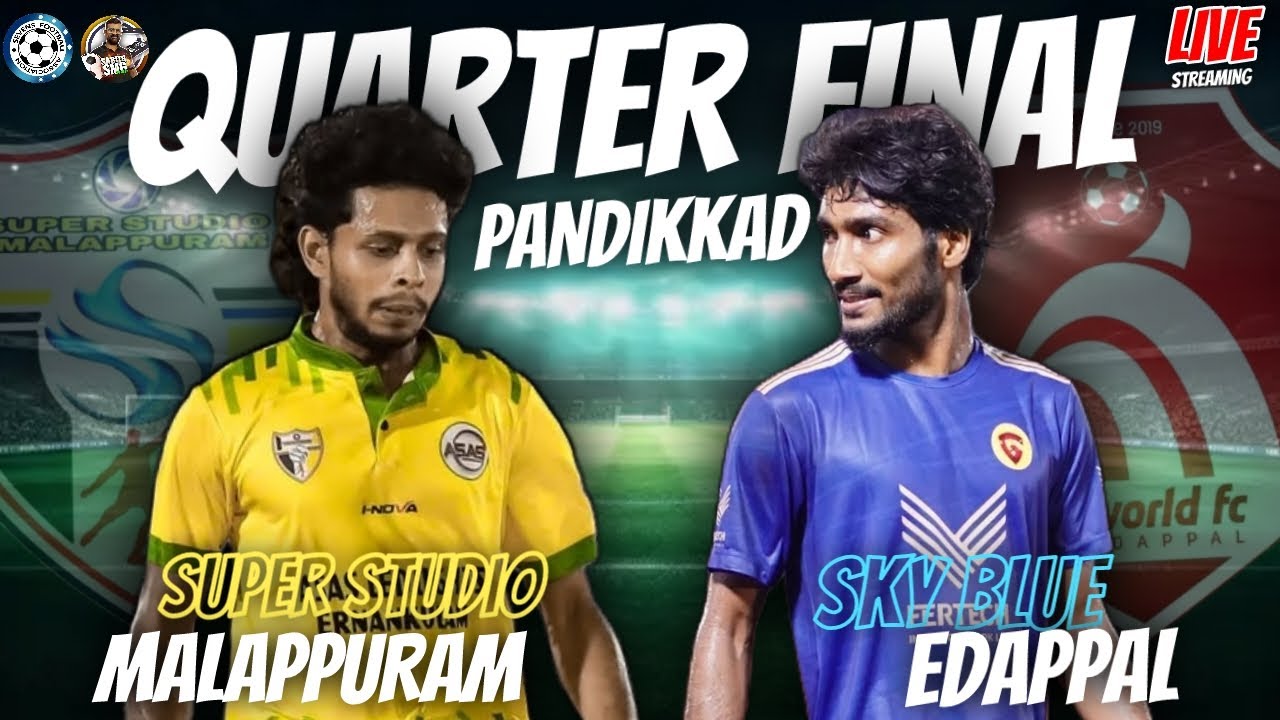 🔴LIVE🔴പാണ്ടിക്കാട്🔥SUPER STUDIO MALAPPURAM🔥VS🔥SKY BLUE EDAPPAL🔥PANDIKKAD LIVE