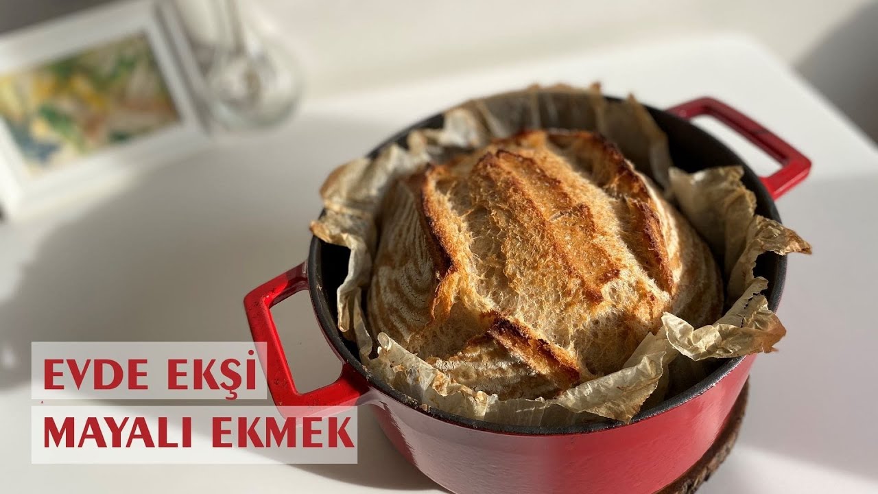 EN İNCE DETAYINA KADAR EVDE EKŞİ MAYA EKMEK YAPIMI - EKŞİ MAYALI EKMEK TARİFİ