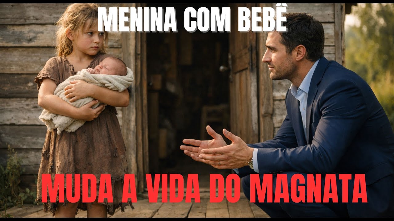 MAGNATA DA TECNOLOGIA ENCONTRA MENINA COM BEBÊ EM CASA ABANDONADA — A DECISÃO QUE MUDA TUDO
