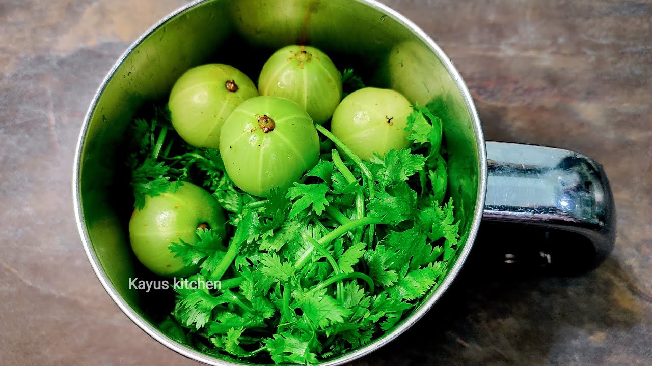 நெல்லிக்காய் துவையல் Amla Chutney ❣️ Nellikai Thogayal ❣️ High in Vitamin C and Antioxidants
