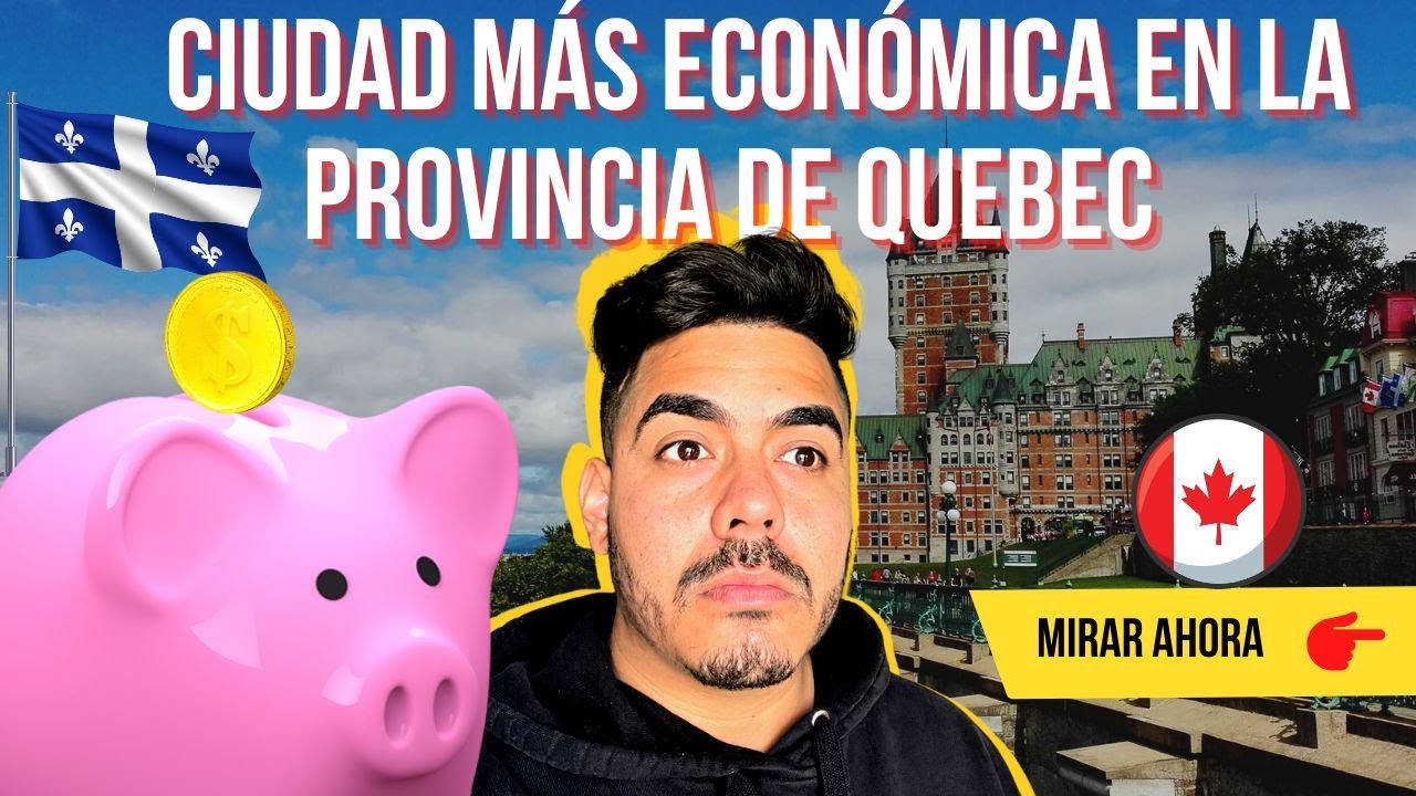 LA CIUDAD CON LA RENTA MÁS ECONÓMICA DE LA PROVINCIA DE QUEBEC-CANADA - NO CREERÁS EL PRECIO 😱