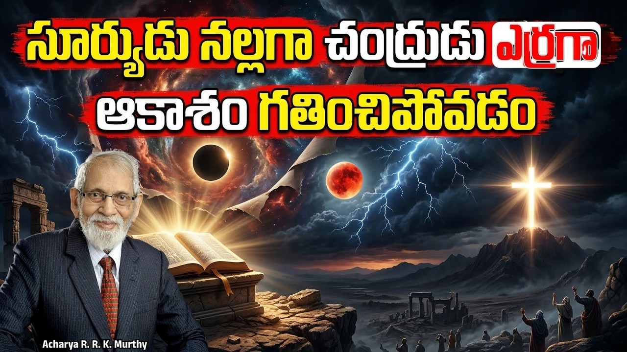 సూర్యుడు నల్లగా చంద్రుడు ఎర్రగా? |Acharya R  R  K  Murthy | Christmas Message| Christian message