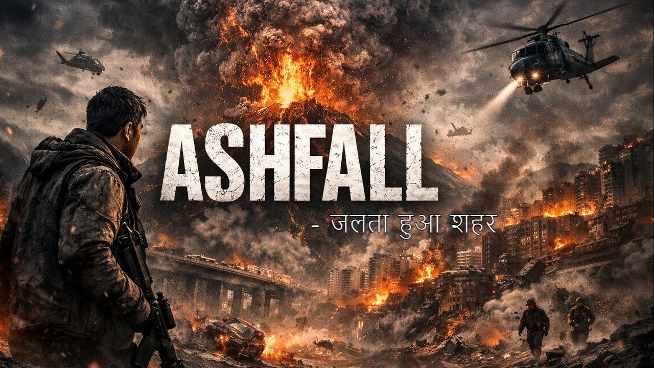 Pura Desh Tabah Hone Wala Hai! 🌋 Ashfall (2019) Movie Explained in Hindi