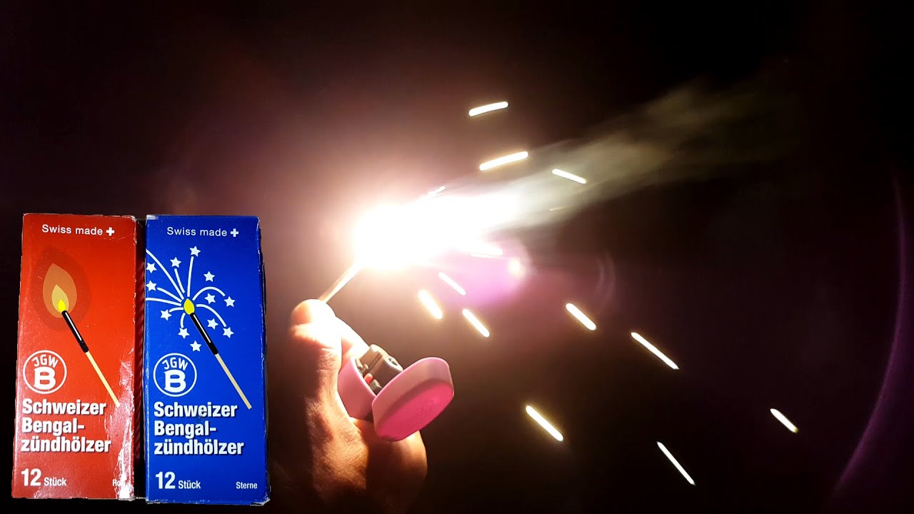 Schweizer Bengalzündhölzer von JGWB