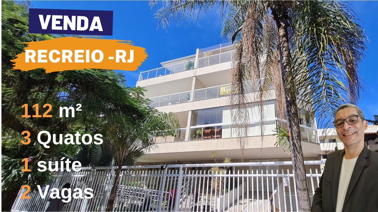 APARTAMENTO ALTO PADRÃO 112M² | RECREIO DOS BANDEIRANTES