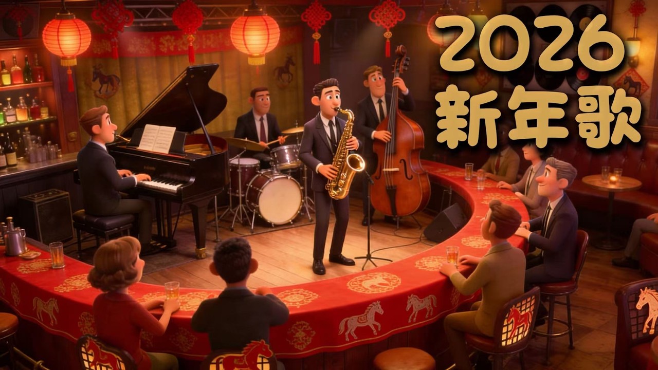 恭喜发财┃新年歌曲合集┃爵士音乐会┃贺岁金曲┃Chinese New Year Songs 2026