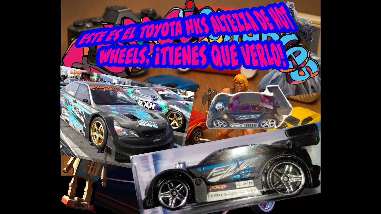 Este es el Toyota HKS Altezza de Hot Wheels, ¡Tienes que Verlo!