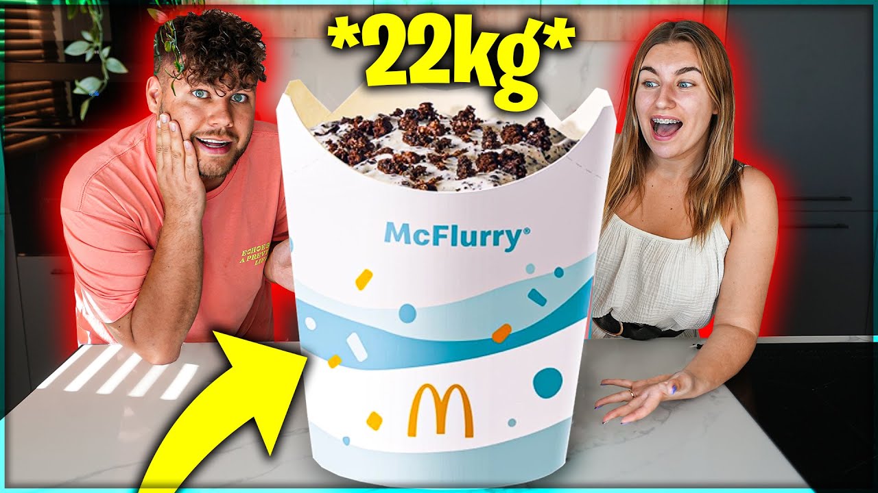 ZROBILIŚMY NAJWIĘKSZE MCFLURRY NA ŚWIECIE! *22 kilogramy*