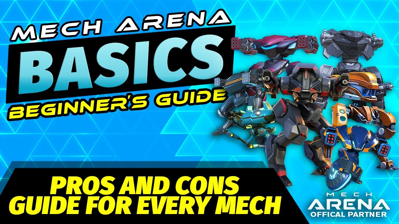 Советы для начинающих по ВСЕМ мехам! | ОСНОВЫ Mech Arena Руководство для начинающих | Mech Arena