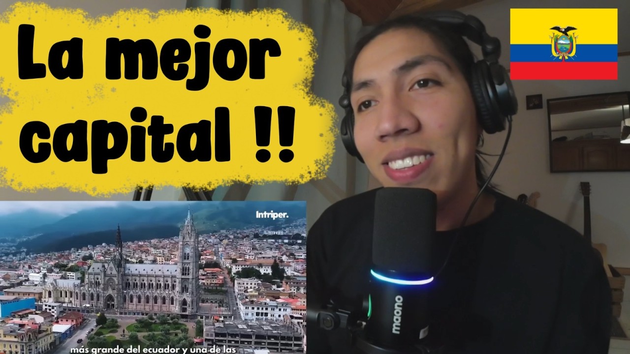 COLOMBIANO REACCIONANDO A QUITO ECUADOR