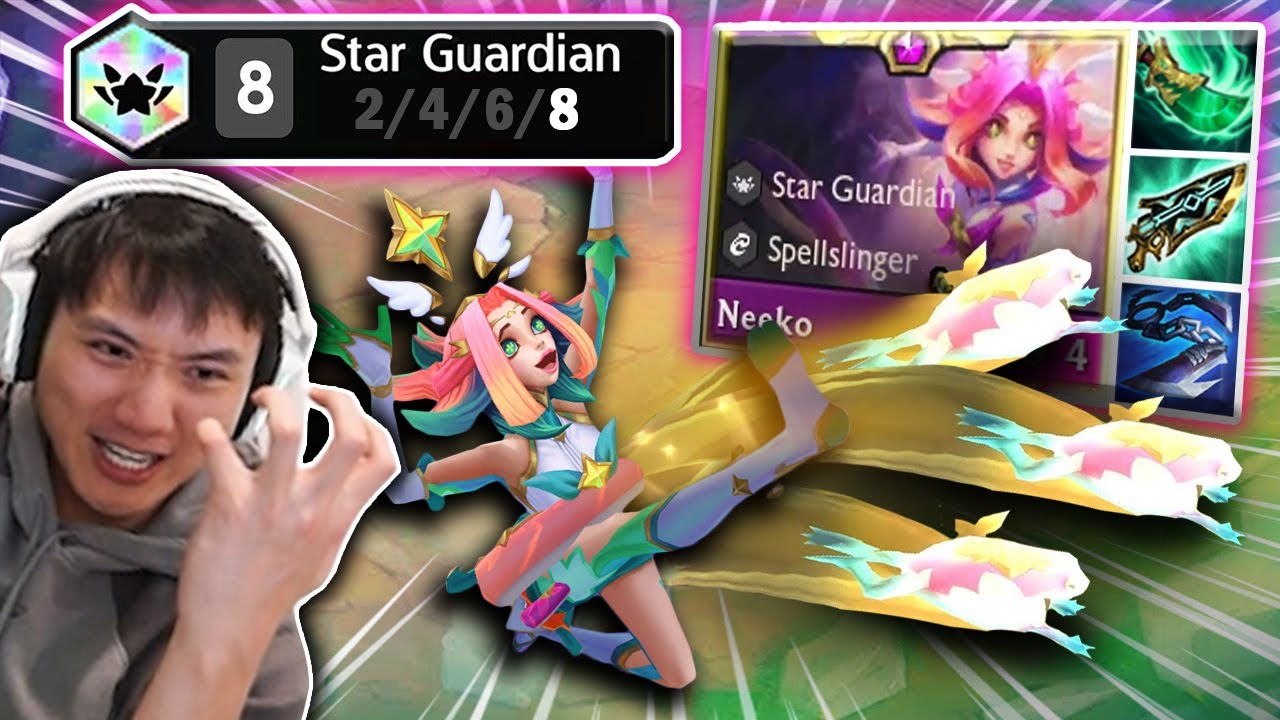 8 Star Guardian NEW Neeko Carry (8.5 PBE)