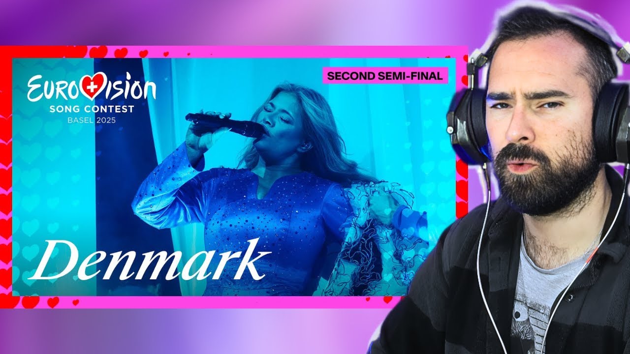 Vocal Coach Reacts - Sissal – Hallucination LIVE Denmark Second Semi Final Eurovision 2025