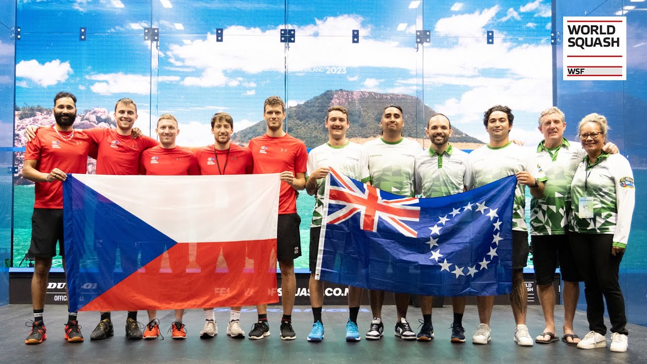 Men's World Team Squash Championship - Pool E - Czech Republic v Cook Islands