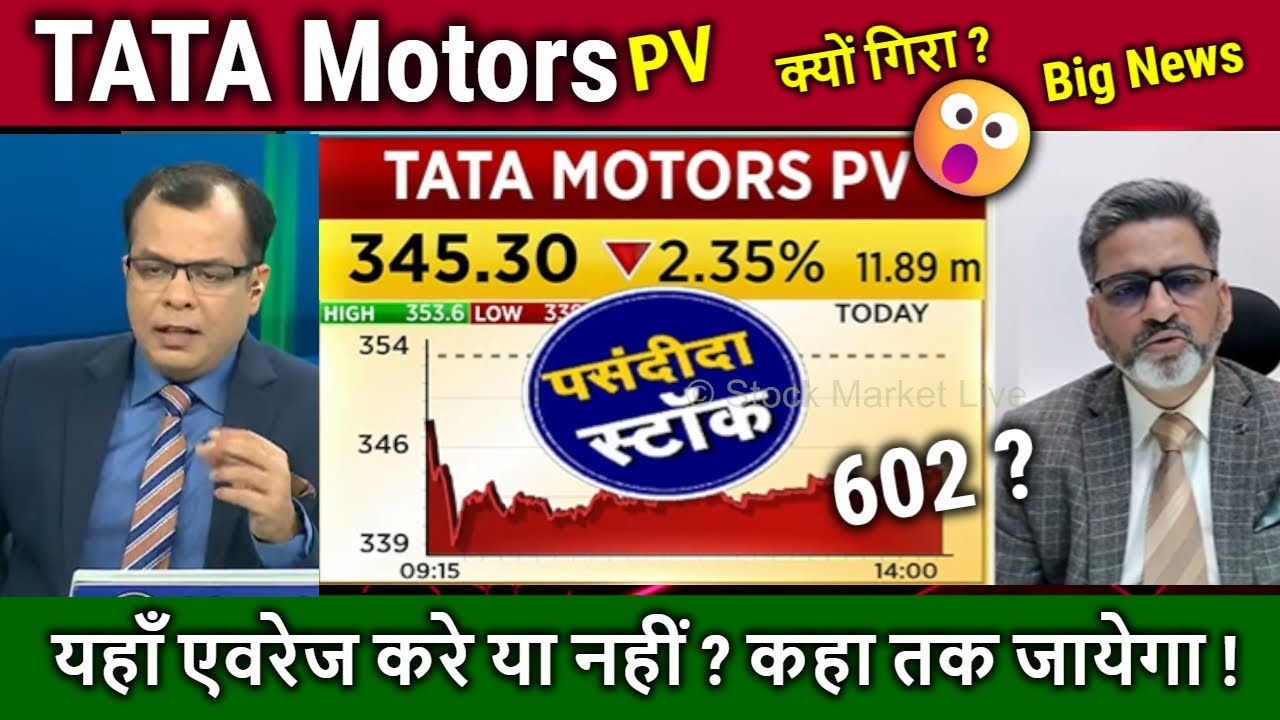TATA Motors share news today,TMPV buy or sell ?,tata motor PV Share Analysis,Target Tomarrow,Split