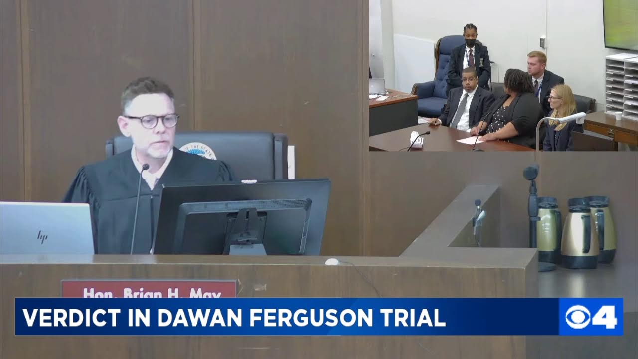 VERDICT IN DAWAN FERGUSON TRIAL