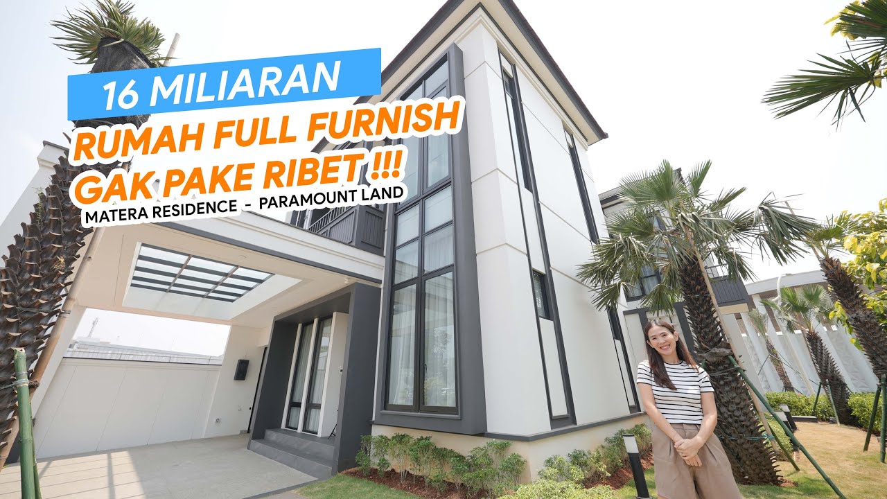 EPS. 442 | MENDING BELI UDA FULL FURNISH GA ADA BIAYA TAMBAHAN LAGI. MATERA SHOW UNIT TIPE 12 X 20