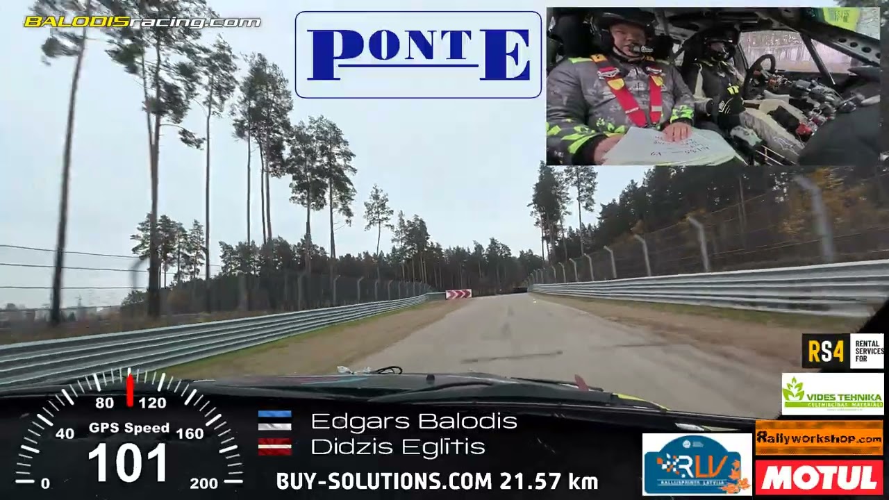Rallysprint Latvia 2025 Krastina rudens WRC Bikernieki 2025 Edgars Balodis Didzis Eglītis Zero Car