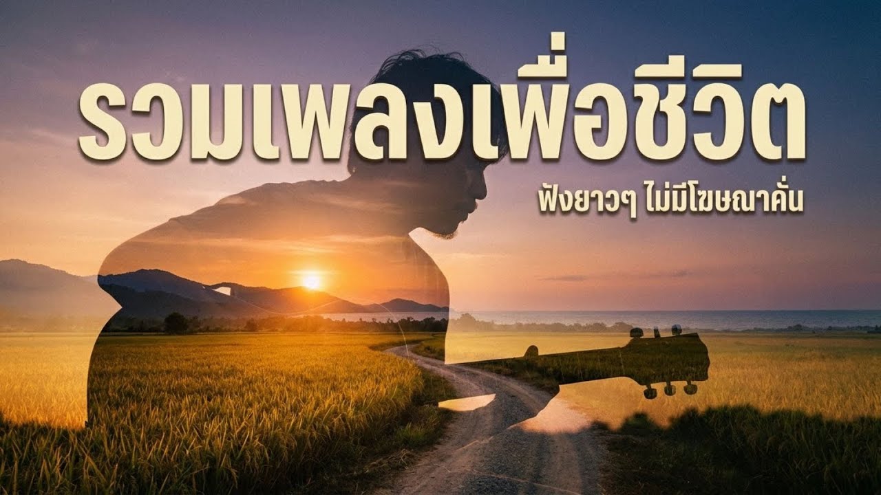 รวมเพลงเพื่อชีวิตเพราะๆ - ใหม่ล่าสุด ฟังเพลินยาวๆ ไม่มีโฆษณาคั่นบ่อย - [GDM-เพลงเพื่อชีวิต]