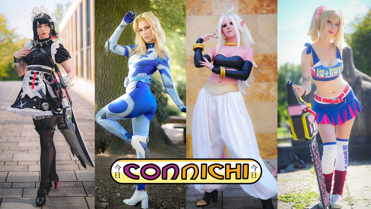 Cosplay showcase @ Connichi in Germany  ( Cosplay music video) 4K Best cosplay
