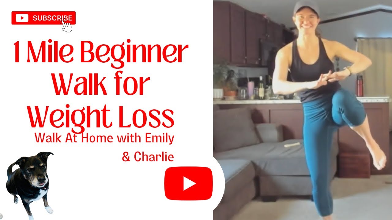 1 Mile Beginner Walk for Weight Loss | 2,000 Steps | Beginner & Senior-Friendly Home Fitness