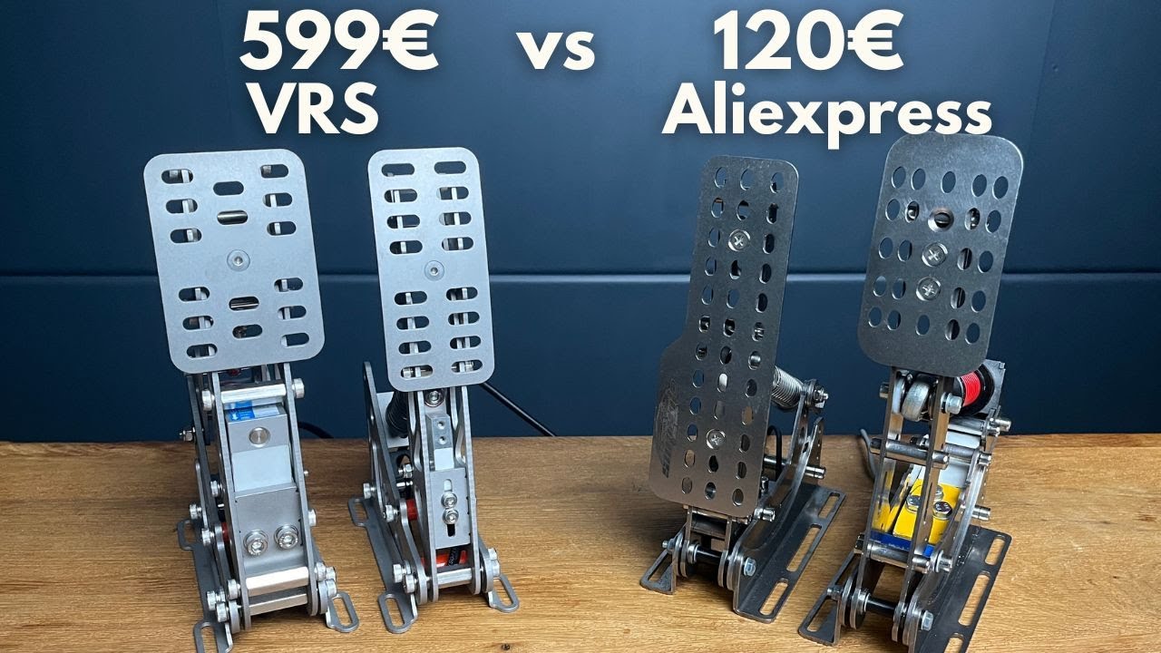 Simjack / SimRuito vs VRS Pro Sim Racing Pedale billig vs. teuer