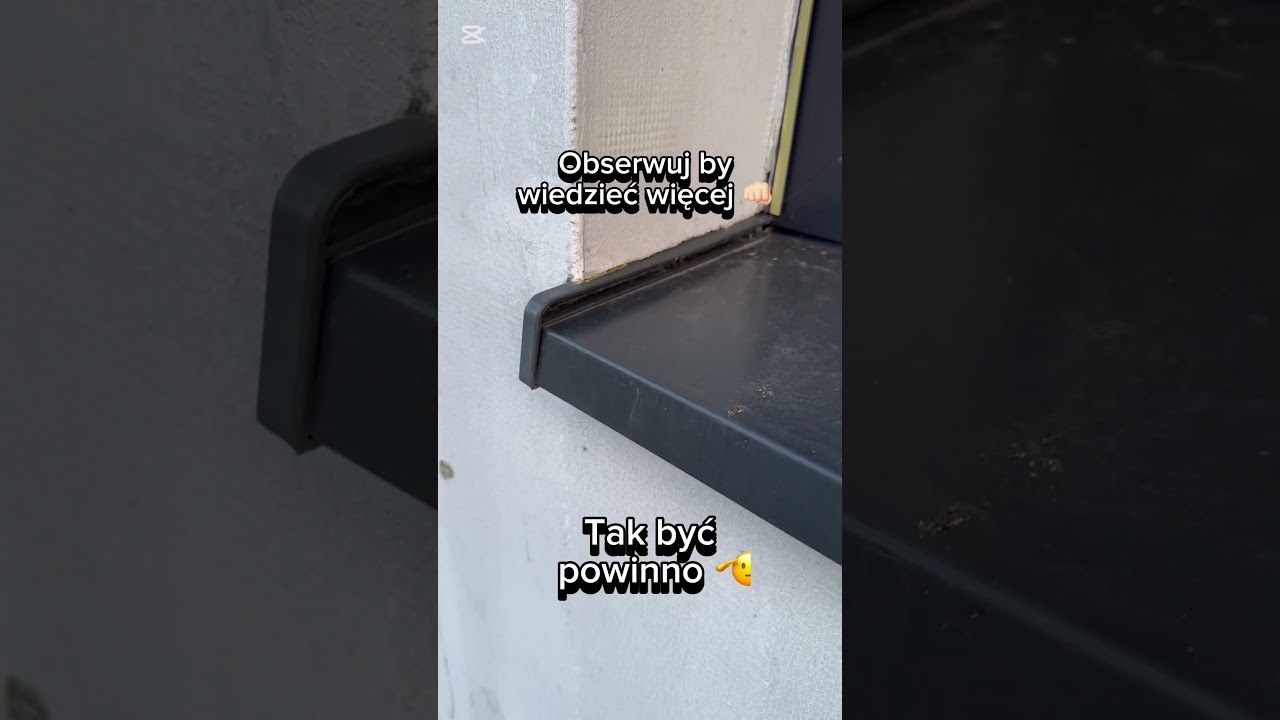 Nieprawidłowe obsadzenie parapetów zewnętrznych może doprowadzić do uszkodzeń elewacji 🆘‼️🆘