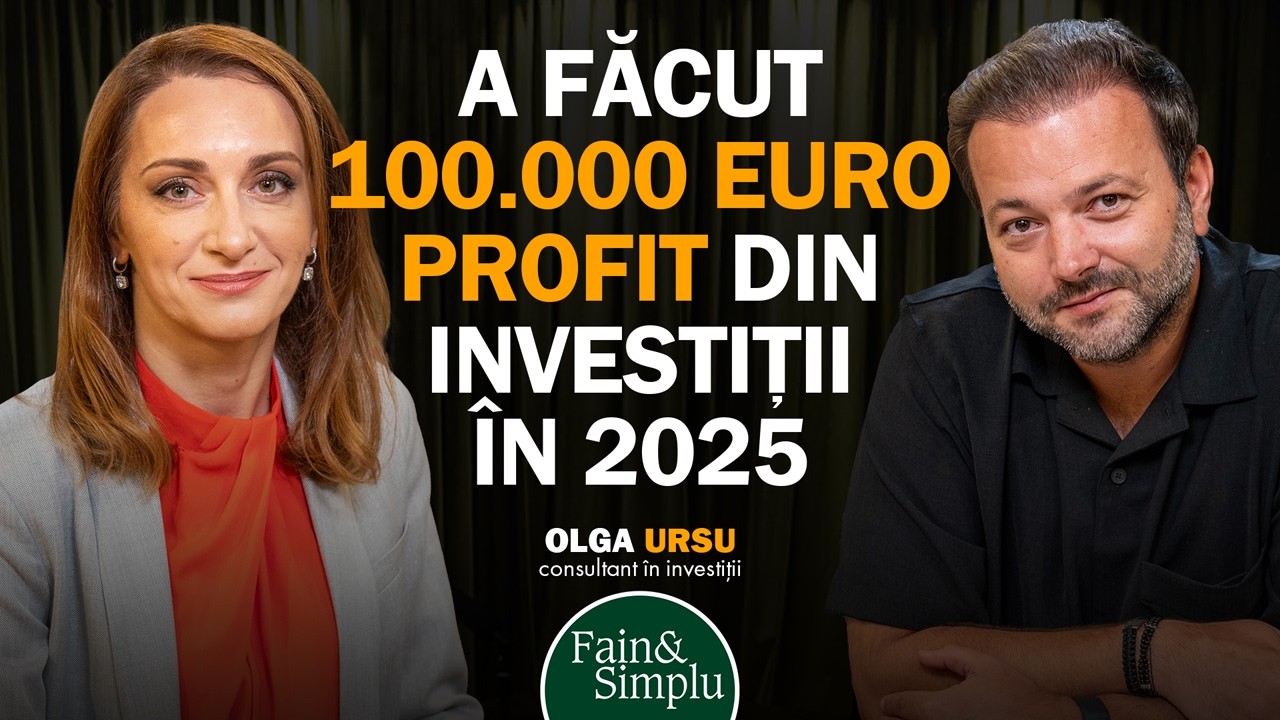 EA NU SE SPERIE DE CRIZĂ. CUM FACI 1 MILION DE EURO? OLGA URSU | Fain & Simplu cu Mihai Morar 266