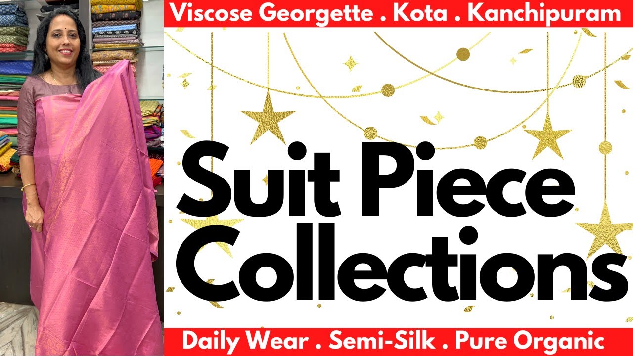 Suit Piece Collections | Viscose Georgette | Daily Wear | 12JAN23