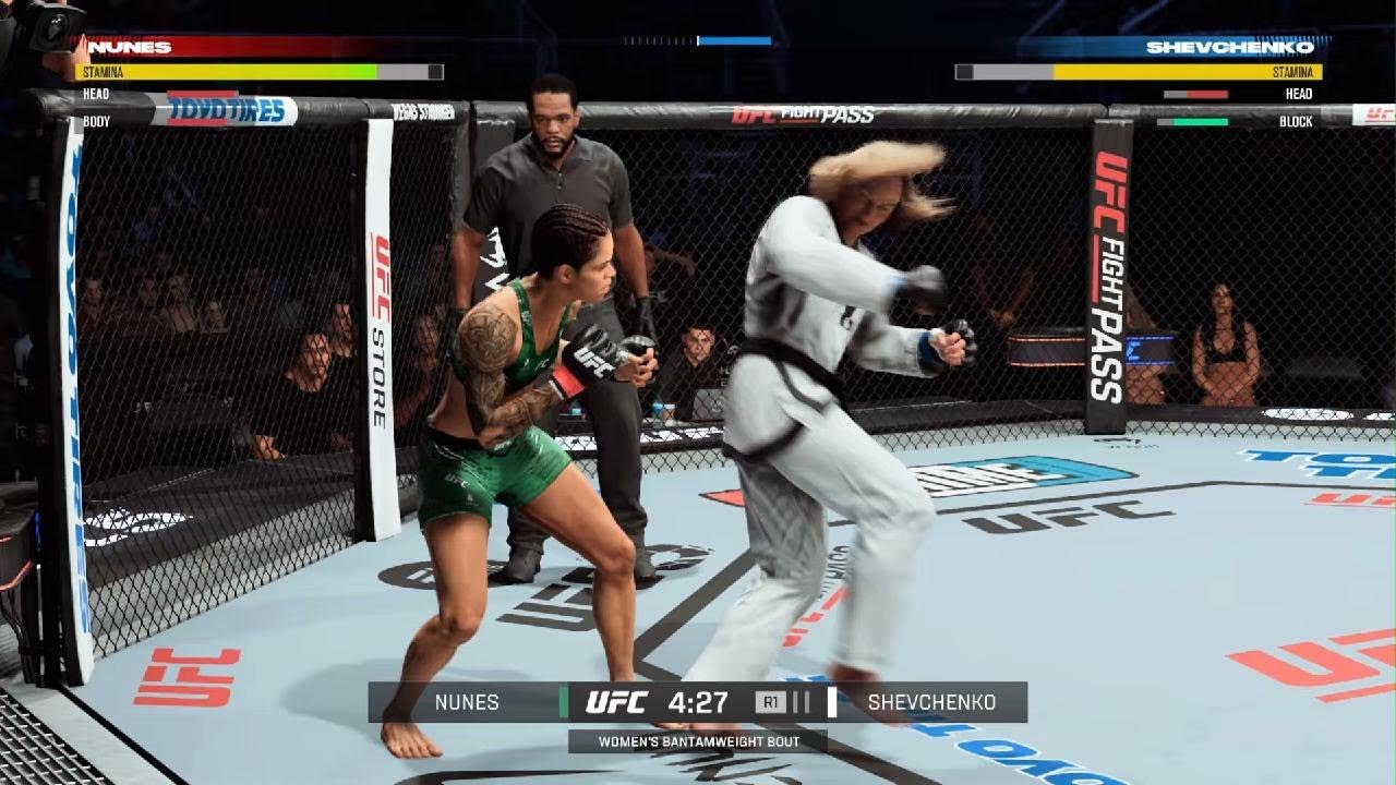 EA SPORTS UFC 5_Nunes vs Shevchenko