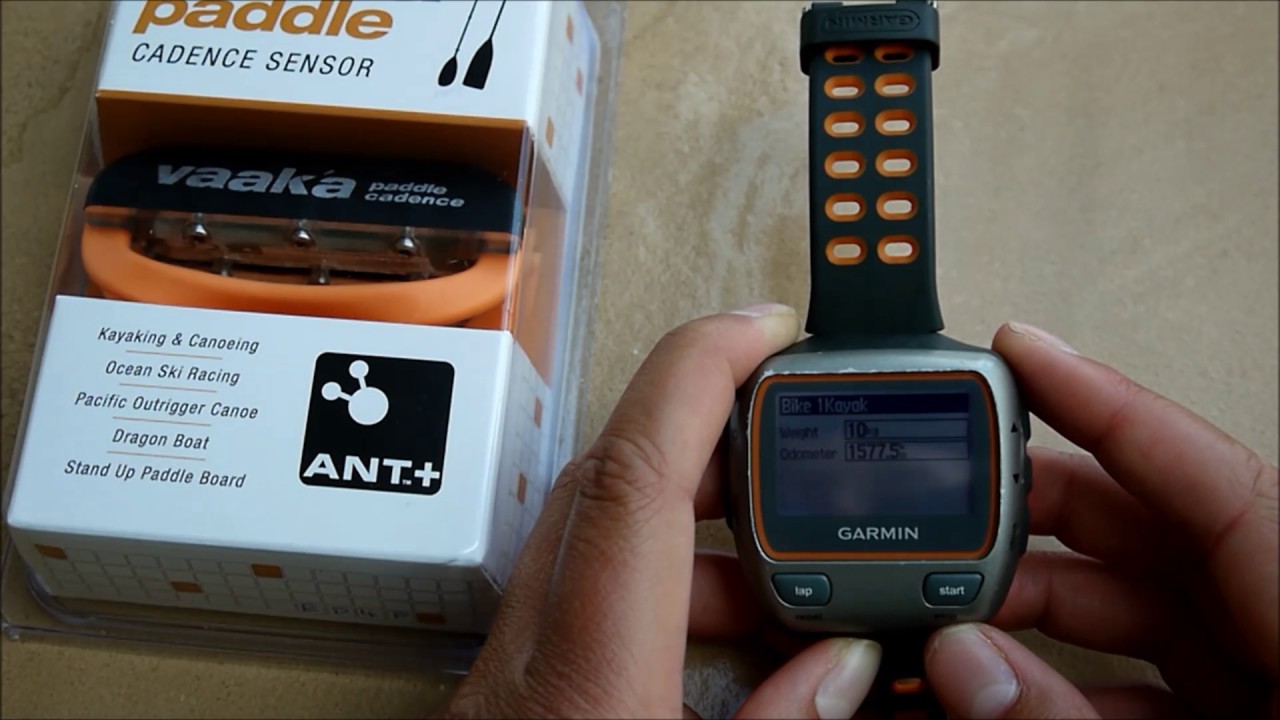 Pairing Vaaka with Garmin 310XT