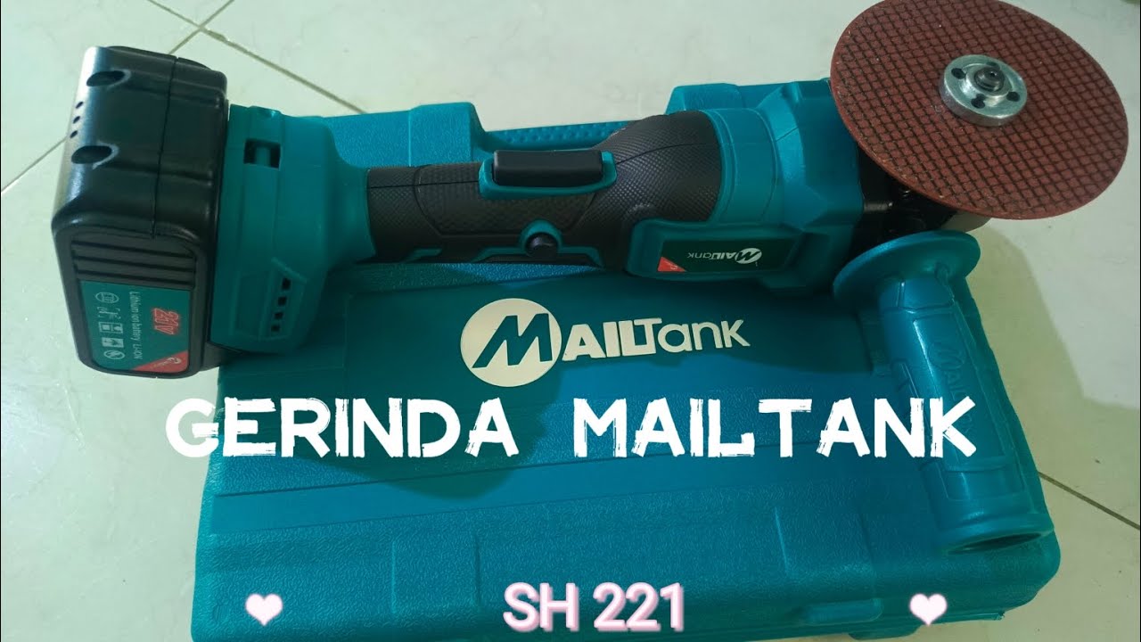 Gerinda batrei MAILTANK 2-IN-1 !! Bisa Chainsaw ??