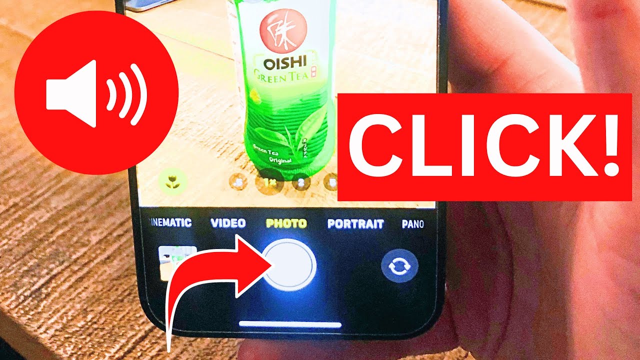 No Camera Sound FIX iPhone 15 Pro Max &mdash; CLICK!