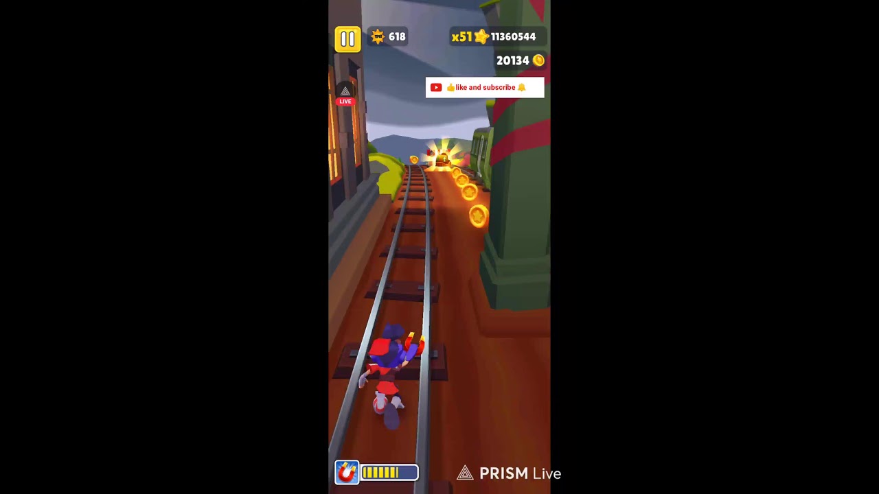 SUBWAY SURFERS LIVE NEW HIGH SCORE RECORD💥 #subwaysurfers #live #subwaysurferslive #subwaysurfs