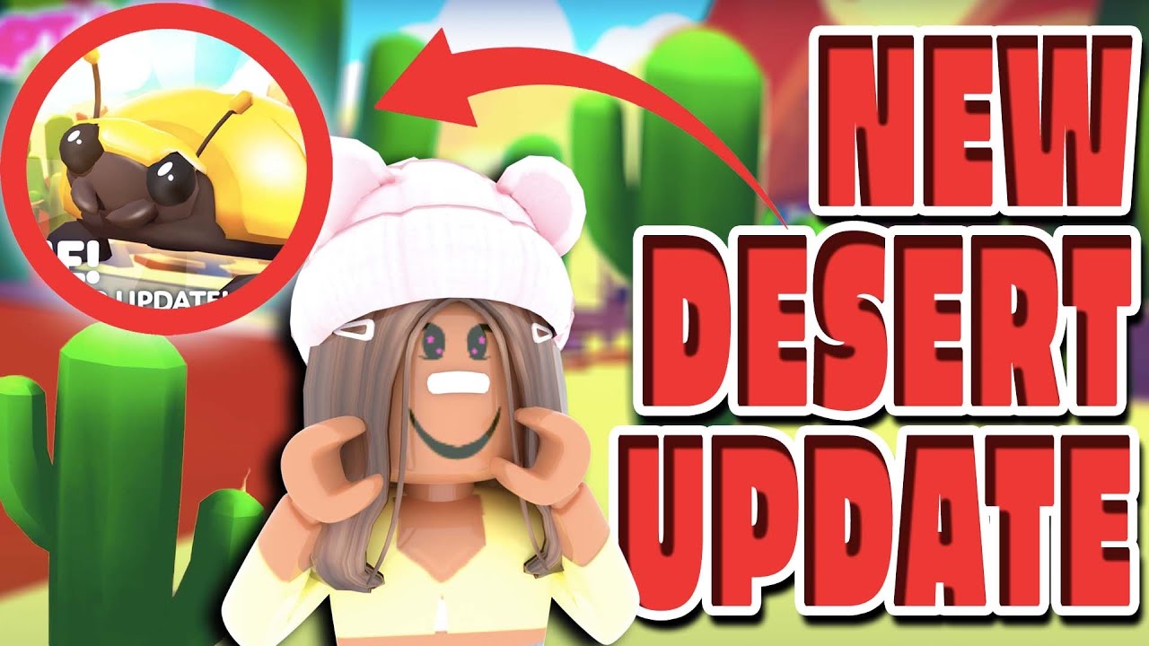 LIVE 🔴  ADOPT ME DESERT UPDATE +  NEW PETS ARE Here! | Roblox Adopt Me Update