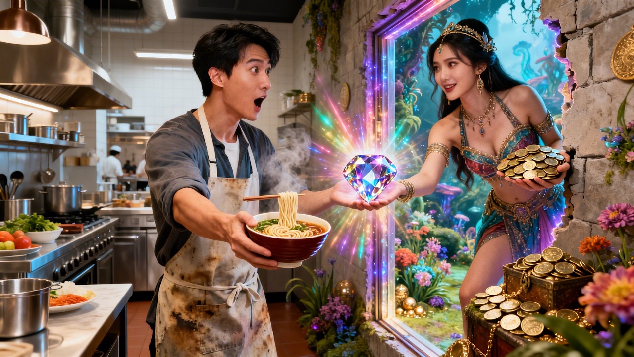 Échanger un ramen contre des trésors ? Ma vie surpuissante dans un restaurant Isekai !