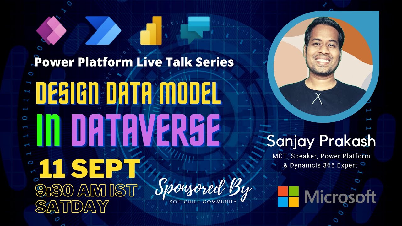 SEPT 2021 LIVE Show - Dataverse Data Model Design- Tables, Fields, Relationships & Model Driven App