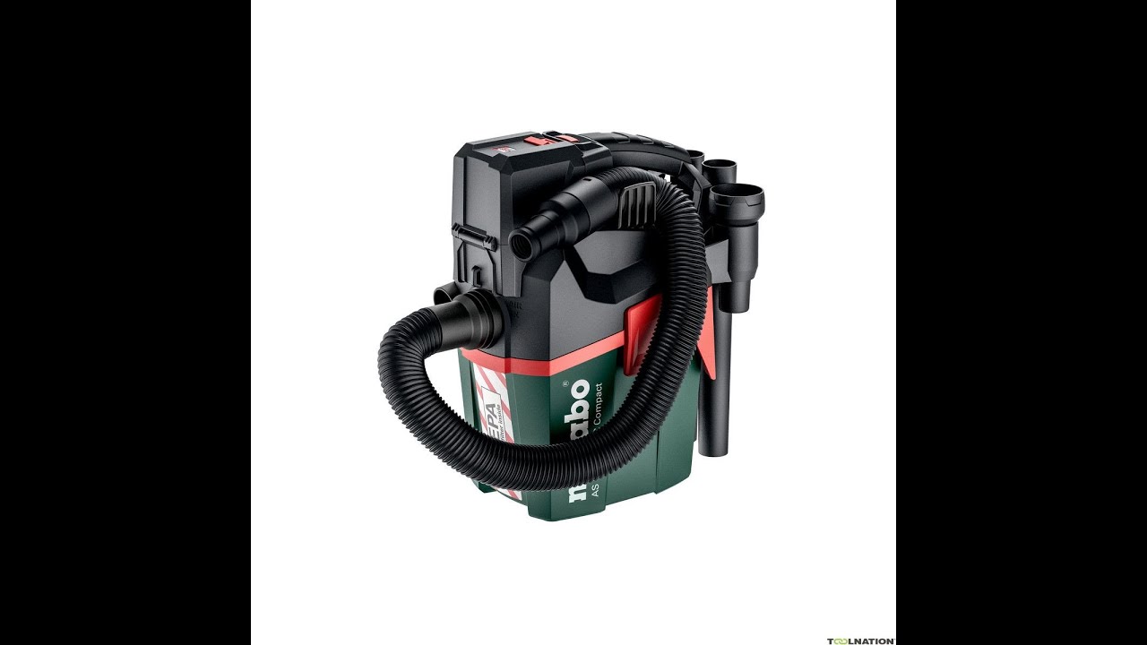 Metabo 602029850 AS 18 Hepa PC Compact Portable Vacuum Unboxing