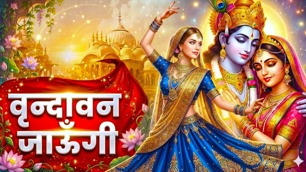 Vrindavan Jaungi | वृन्दावन जाउंगी | मेरे उठे विरह में पीर | Krishna Bhajan 2026 | #krishna #radhe