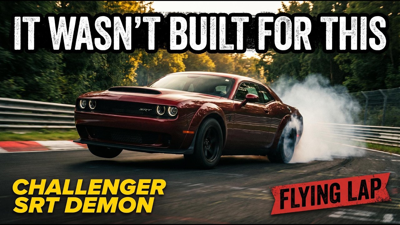 Dodge Challenger SRT Demon Nürburgring Flying Lap | POV GT7 PS5 Gameplay
