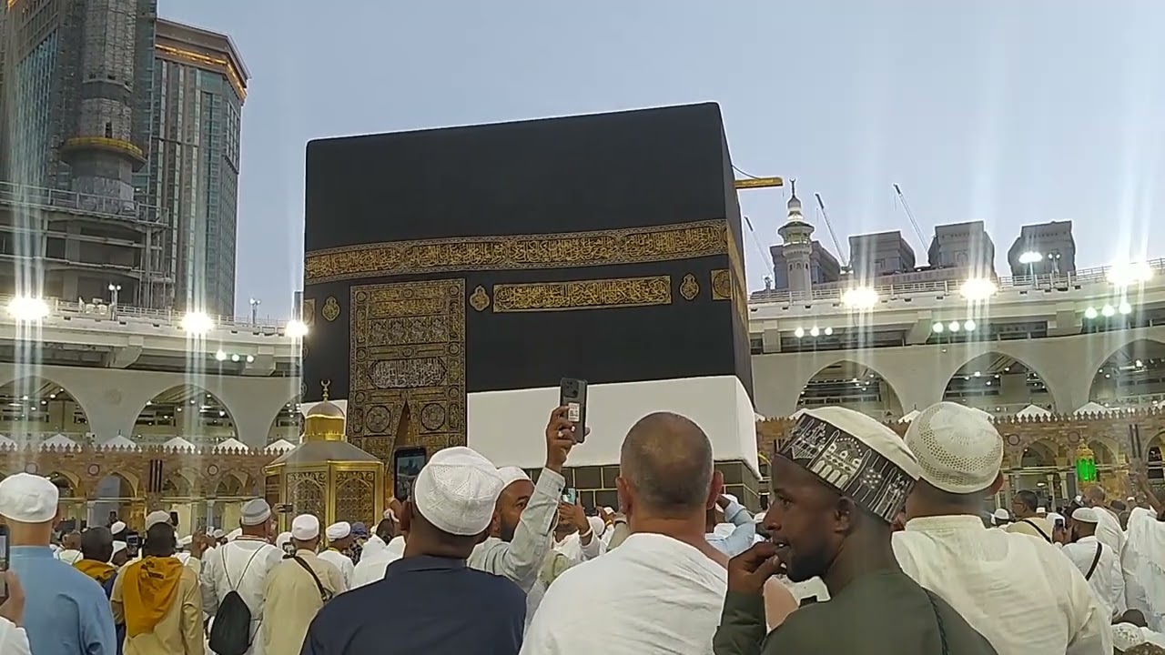 Azaan e Maghrib at Masjid al Haram  Kaaba Makkah | 08 July 2023 | Blessing Journey