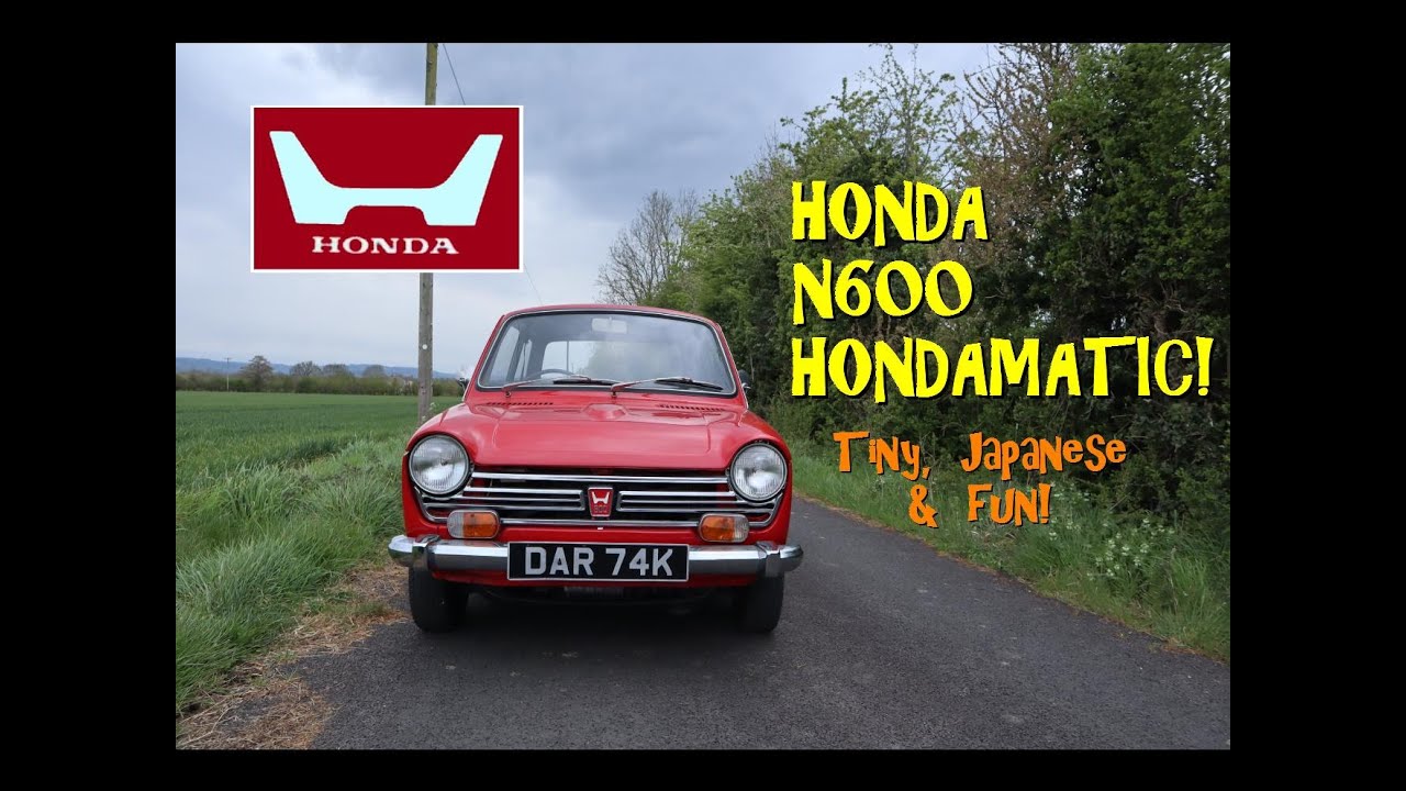 Real Road Test: Honda N600 Hondamatic. Amazing engineering!