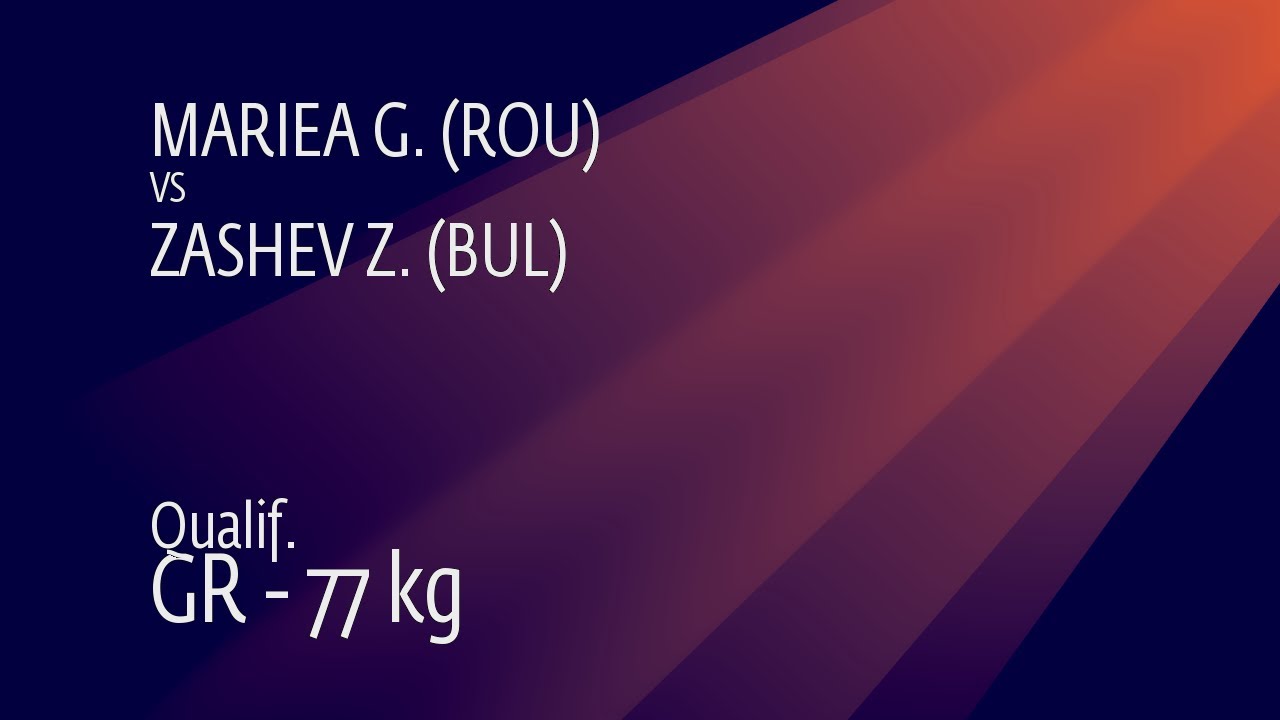 Qual. GR - 77 kg: G. MARIEA (ROU) v. Z. ZASHEV (BUL)