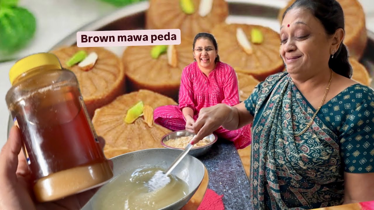 Unique chocolate peda banaya aur hmare sath pure organic ke nam pe dhokha huva