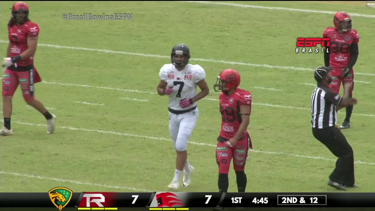 Brasil Bowl X - T-Rex 21 x 45 João Pessoa Espectros