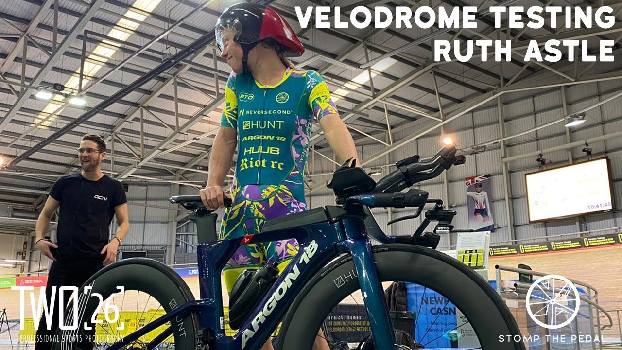 Velodrome Aero Testing With Argon18 | The New Bike | Pro Triathlete Ruth Astle