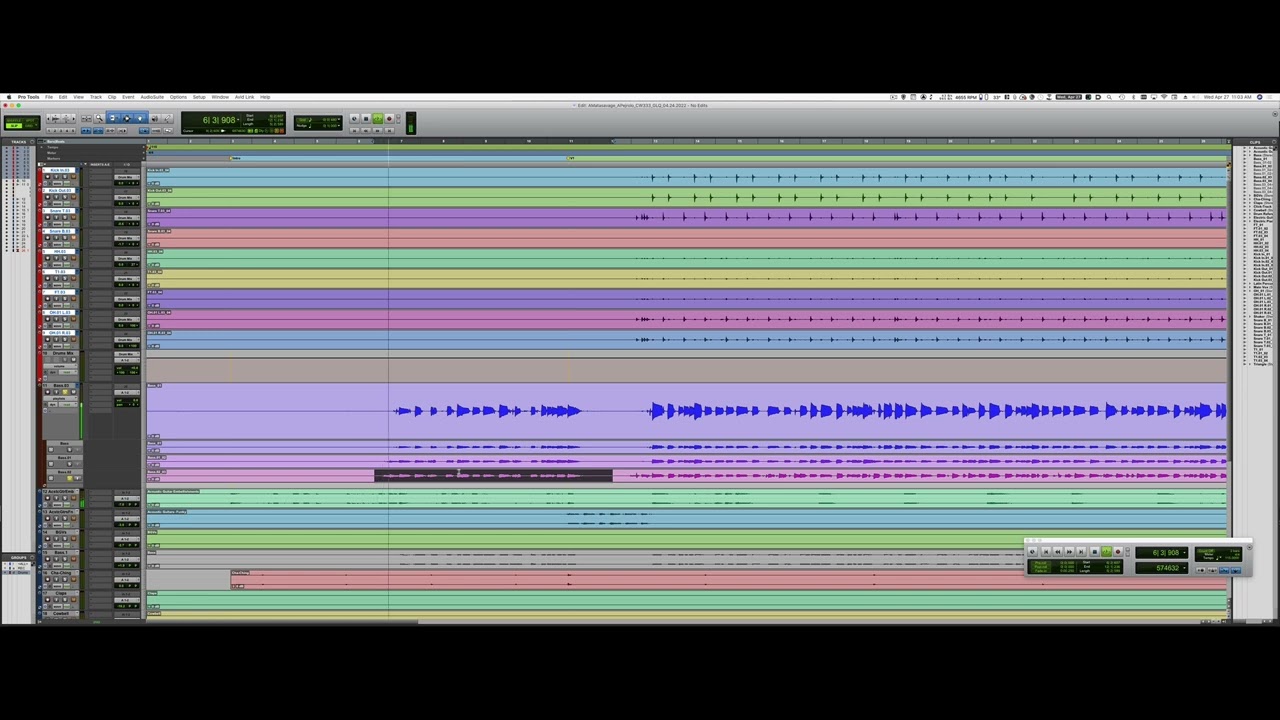 Comping in Pro Tools
