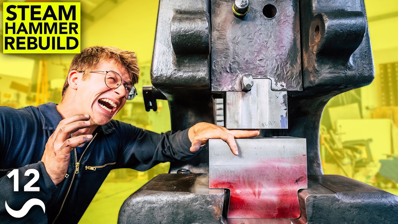 FIXING A 1900's STEAM HAMMER! Pt. 12